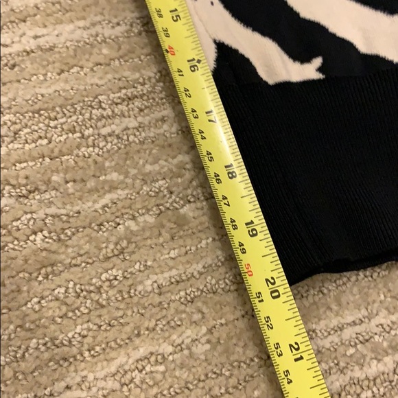 A.L.C. zebra print black/ivory sweater - Picture 15 of 16